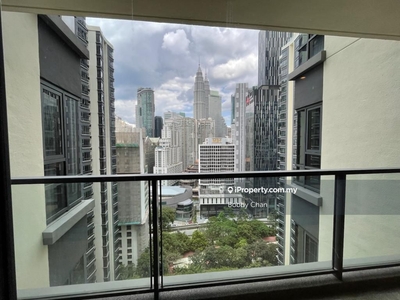 Rare in market partial furnished balcony klcc