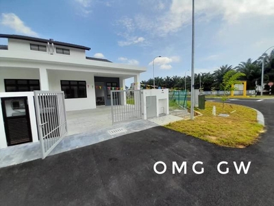 Reopen Full Loan Brand New Corner Lot Telok Panglima Garang 1sty 42x71