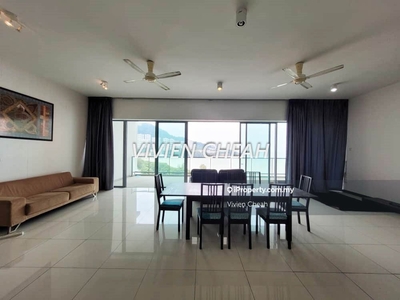 Sea view unit, Partially furnished. Near to international schools.