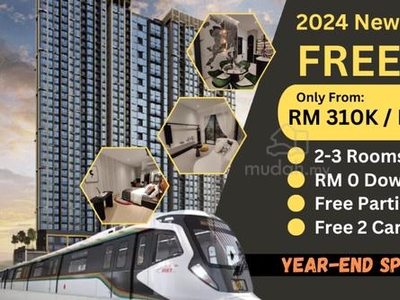 Setapak New Freehold Cheapest 3R3B Condo Monthly RM 1,400 Furnished❗