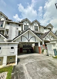Setia Alam Anjung Sari 3-Storey House 22x75 Face South. Good Condition