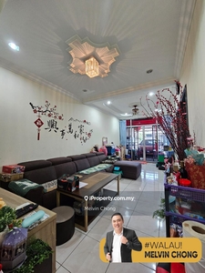 Single Storey Intermediate Terrace House At Matang Jaya For Sale
