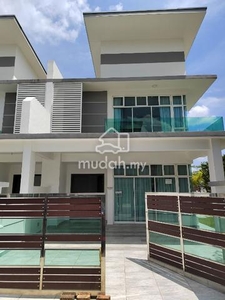 Taman University | Skudai Cluster House_ 32x70 with Full Loan and FOC