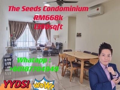 The Seed @ Taman Sutera Utama Condominium Skudai JB For Sales