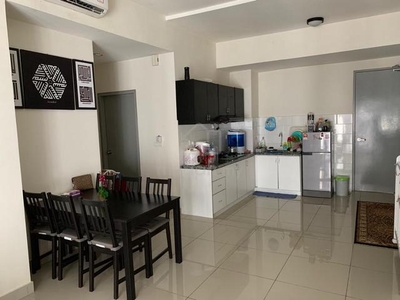The Wharf Residence Puchong 2 bedrooms Partly furnish