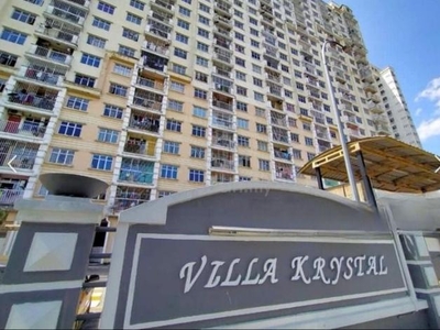 Villa Krystal Apartment Skudai Freehold Low down payment Renovated