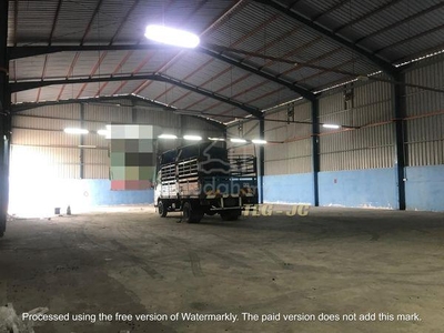 WAREHOUSE Factory JALAN SENTOSA Klang 6300SF Light INDUSTRY 60x105