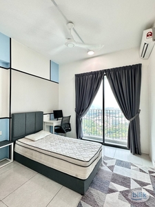 Meritus Residensi Fully Furnished Middle Room with Aircon For All Gender at Seberang Perai, Penang