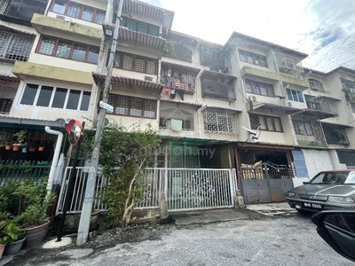 Full Loan Tingkat 1 Freehold 3Bilik Apartment Taman Megah, Cheras