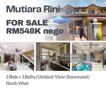 For Sale Mutiara Rini Double Storey Skudai