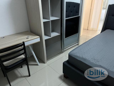 Fully furnish Free utilities and wifi Middle Room at Bukit OUG Condominium, Bukit Jalil next to LRT