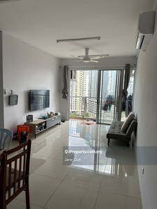 Fully furnished, lowest price, Full airconds, 2 car parks 3 rooms