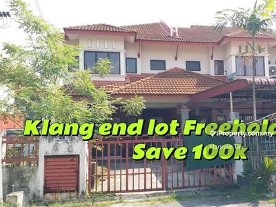 Klang end lot Freehold save 100k