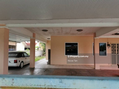 Klebang Ipoh Double Storey Semi D Good Condition Freehold Facing Field