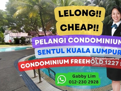 Lelong Super Cheap Pelangi Condominium @ Sentul Kuala Lumpur