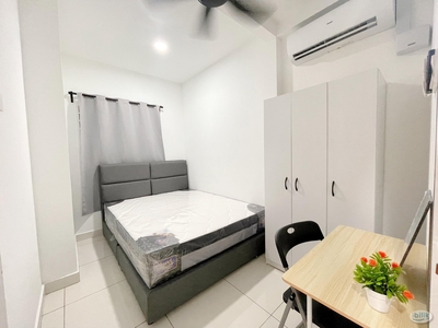 NEW QUEEN BED_Small Room at Paraiso Residence, Bukit Jalil