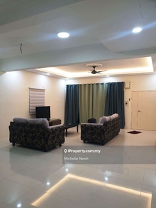 Shah Alam Seksyen U10 Fully Furnished 1400sf Terrace House End Lot Let