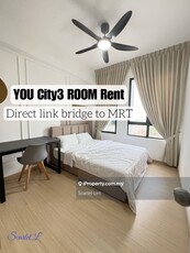 2mins Direct link bridge to MRT You City3 Fully furnished Room rent