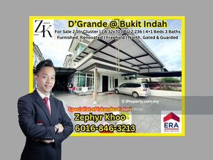 D Grande @ Bukit Indah 2 Storey Cluster House For Sale
