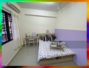 Fully Furnished Middle room for rent at Pelangi Astana