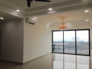 Large unit partially furnished with Balcony