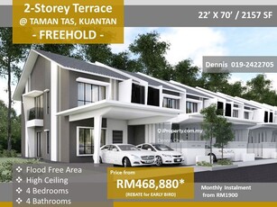 New 2-Storey Terrace, Freehold, 22x70, 4 Bedrooms, 4 Bathrooms