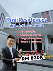 Rini Residences Mutiara Rini Double Storey Terrace House