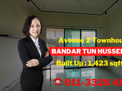 Bandar Tun Hussein Onn Batu 9 Cheras Selangor @ Avenue 2 Townhouse For Rent