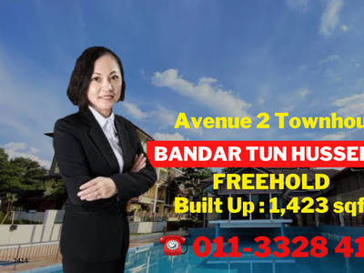 Bandar Tun Hussein Onn Batu 9 Cheras Selangor @ Avenue 2 Townhouse For Sale