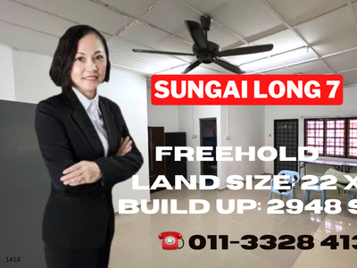 Sungai Long 7 Bandar Sungai Long Selangor @ Double Storey House For Sale