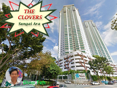 The Clovers in Sungai Ara, Bayan Lepas. Condo For Rent Rm2,000 Cheap!