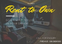 RENT-TO-OWN your DREAM Home NOW!! (La Thea, Puchong)