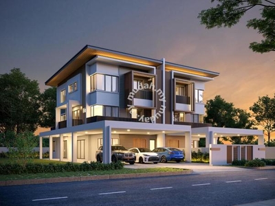 3 Storey Semi-Detached House | New | Lift | Taman Saga |Kolombong | KK