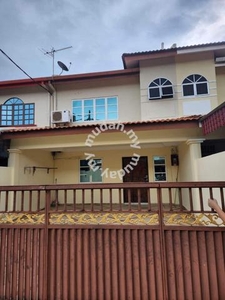 Ipoh gunung rapat partial furnished renovated 2sty house for rent