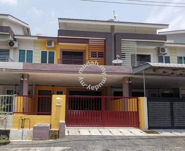 Ipoh meru impian partial furnished renovated double storey house for r