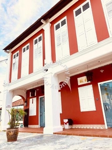 Limbongan 2 adjoining Kampung Style Shop House Near Jonker Kota Town