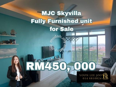 MJC Skyvilla Fully Furnished unit For Sale