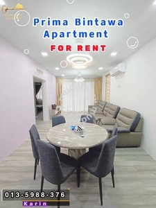 Prima Bintawa Apartment For Rent, Pending, Sejingkat, Demak Laut