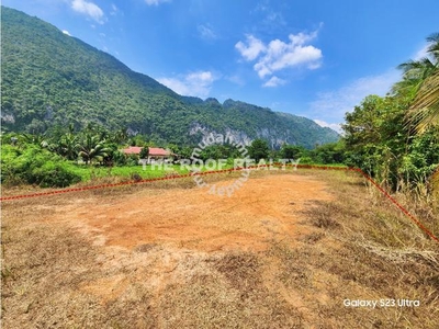 Tanah siap tambun di Pulai, Baling dengan view Gunung Baling