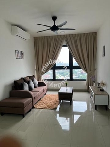 M Vertica Residences Partially Furnished Unit To Rent