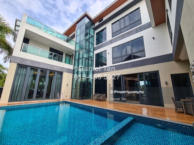 3-Storey Super Bungalow With Lift & Private Swimming Pool
