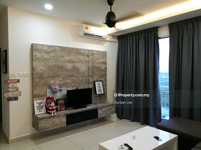 Aliff Residence Tampoi Apartment High Floor Furnished Renovated G&G