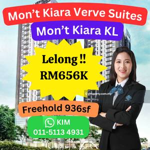 Cheap Rm244k Verve Suites Serviced Apartment Mont Kiara