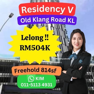 Cheap Rm96k Residency V Old Klang Road KL