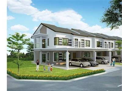 FREEHOLD Double Storey 20x70sf @ KAJANG 2 Gated & Guarded near to KTM