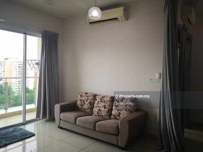 Freehold full furnished studio unit behind Citta Mall