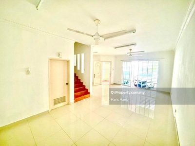 Freehold Superlink House Fully Grill Guarded Area Rumah Untuk Dijual