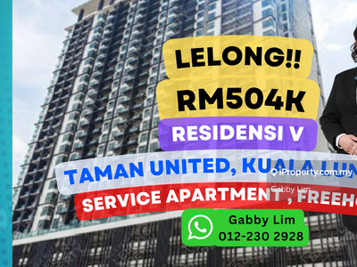 Lelong Super Cheap Service Apartment Freehold Taman United KL