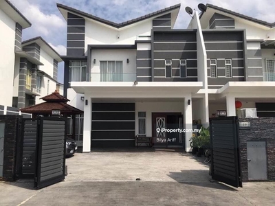 Partial Furnished 2 Storey Semi-D House Greenhill Residence Shah Alam