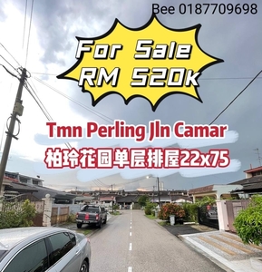 Perling Jalan Camar Single Storey 22x75 For Sale